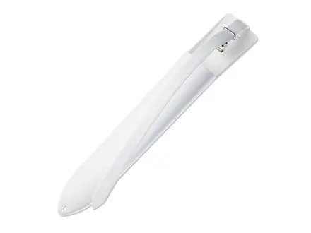 Giesser 6831-1 messenschede voor 1 mes 22 cm wit