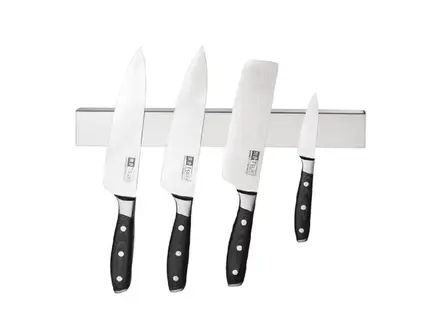 Messenhouder magneetstrip RVS