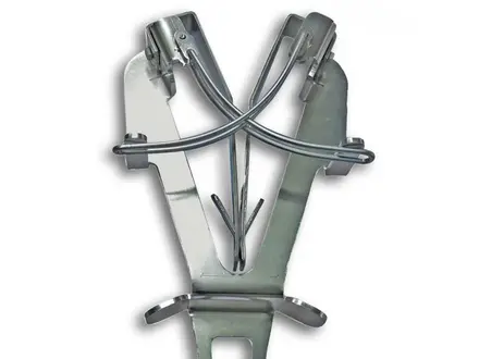 Messenslijper Sharp Easy RVS met bevestigingsbeugel