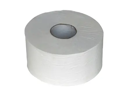 Euro Products toiletpapier Mini Jumbo cellulose 2-laags 180 meter wit