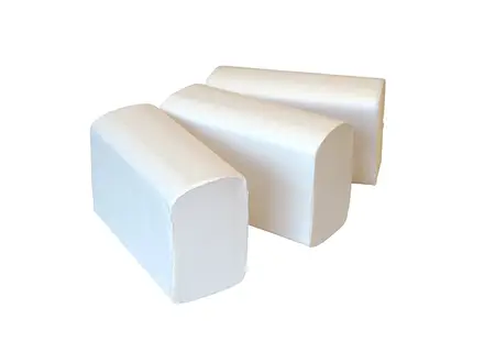 Euro Products handdoekpapier multifold cellulose 2-laags 320x206 mm wit