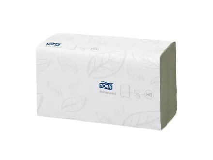 Tork handdoekpapier Z-vouw Advanced H3 2-laags groen