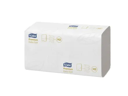 Tork Xpress extra zacht Multifold handdoekpapier H2 2-laags wit