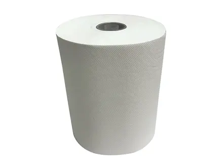 Euro Products Mini Matic Plus handdoekrol cellulose 2-laags 130 meter wit