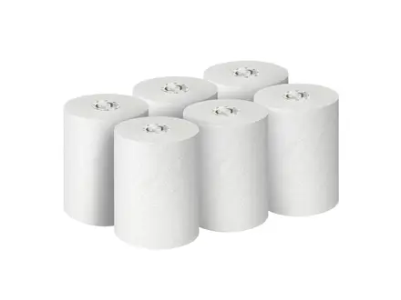 Kimberly-Clark Scott 6626 handdoekrol 1-laags 300 meter wit