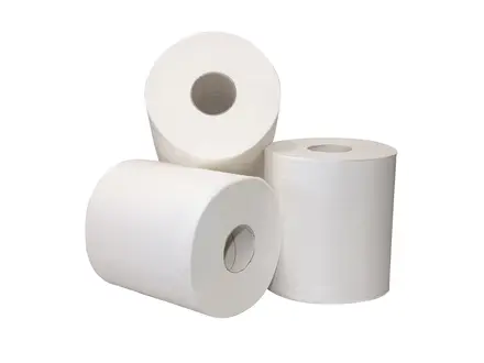 Euro Products poetspapier midi 1-laags cellulose 300 meter wit