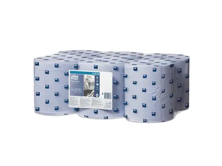 Tork Wiping Centerfeed M2 poetspapier midi 1-laags blauw
