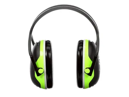 3M Peltor X4A gehoorkap Hi-Vis met hoofdband