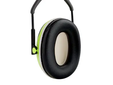 3M Peltor X4A gehoorkap Hi-Vis met hoofdband
