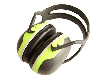 3M Peltor X4A gehoorkap Hi-Vis met hoofdband