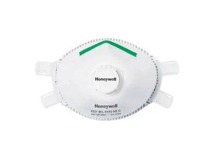Honeywell 5221 stofmasker cup FFP2 NR D V met uitademventiel