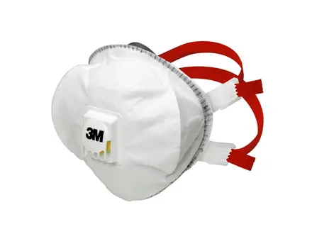 3M 8835+ stofmasker cup FFP3 R D V met uitademventiel