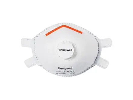 Honeywell 5321-V2 stofmasker cup FFP3 NR D V met uitademventiel