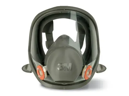 3M 6000 serie volgelaatsmasker elastomeer met dubbele filter