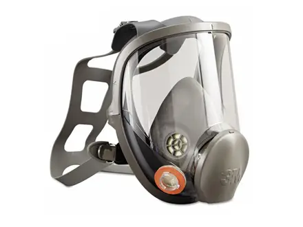 3M 6000 serie volgelaatsmasker elastomeer met dubbele filter