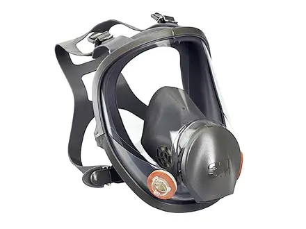 3M 6000 serie volgelaatsmasker elastomeer met dubbele filter