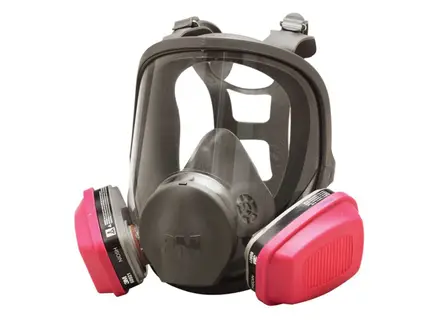 3M 6000 serie volgelaatsmasker elastomeer met dubbele filter