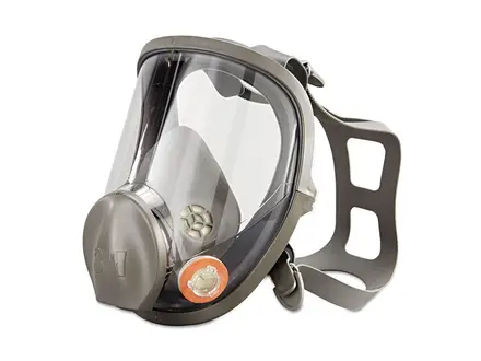 3M 6000 serie volgelaatsmasker elastomeer met dubbele filter