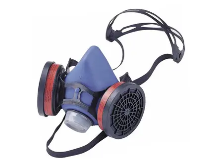 Honeywell 6100V-EC Valuair Plus halfgelaatsmasker dubbele filter