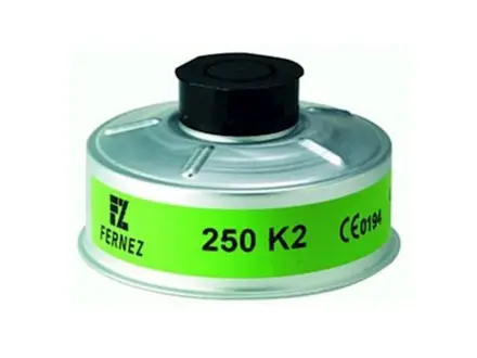 Honeywell damp- en gasfilter aluminium K2 voor RD40 maskers