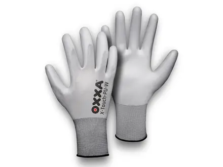 Oxxa X-Touch-PU 51-115 handschoen PU mechanische bescherming wit
