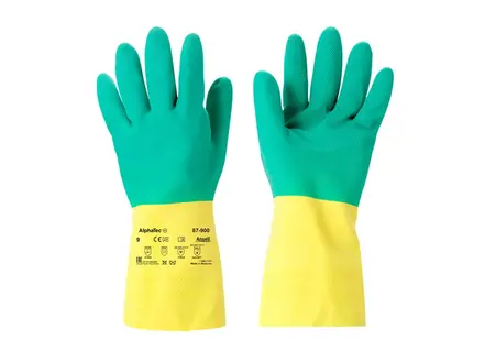 Ansell AlphaTec 87-900 handschoen neopreen/rubberlatex chemiebestendig