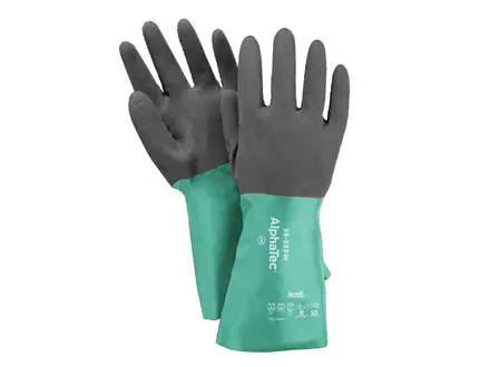 Ansell AlphaTec 58-535W handschoen nitril chemiebestendig