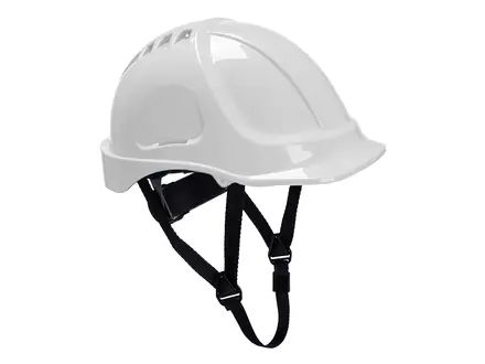 Portwest PS55 Endurance veiligheidshelm ABS 6-punt met kinband wit