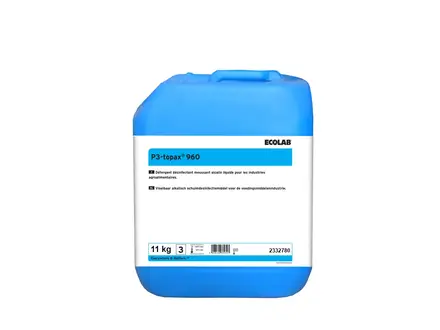 Ecolab P3-topax 960 alkalisch reiniging en desinfectie