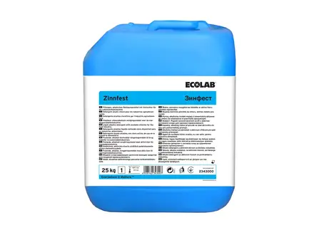 Ecolab Zinnfest alkalisch reinigingsmiddel met chloor