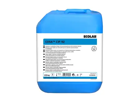 Ecolab Cosa CIP 92 alkalisch reinigingsmiddel CIP