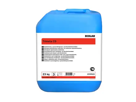 Ecolab Trimeta CD zuur reiniging en desinfectiemiddel