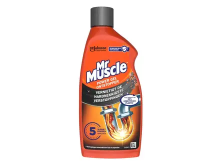 Mr Muscle Power Gel vloeibare ontstopper