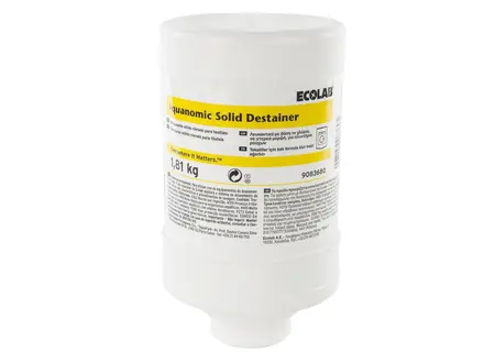 Ecolab Aquanomic Solid Destainer wasmiddel