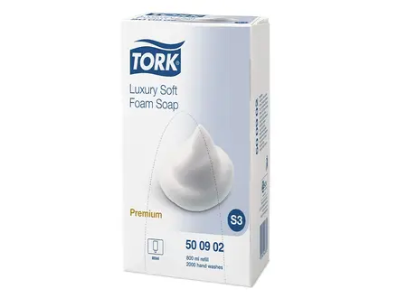 Tork Luxe Zachte schuimzeep voor S3 dispenser 800 ml