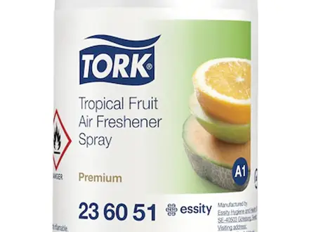 Tork luchtverfrisser spray tropische fruitgeur voor A1 dispenser
