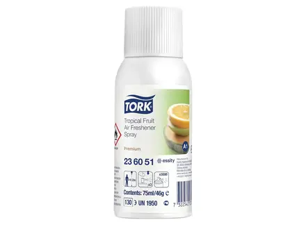 Tork luchtverfrisser spray tropische fruitgeur voor A1 dispenser