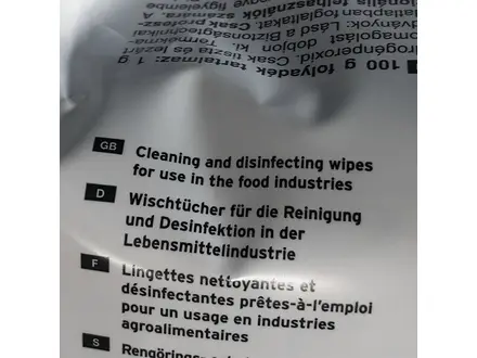 Ecolab DrySan Oxy Wipes reinigings- en desinfectiedoekjes blauw 700 stuks