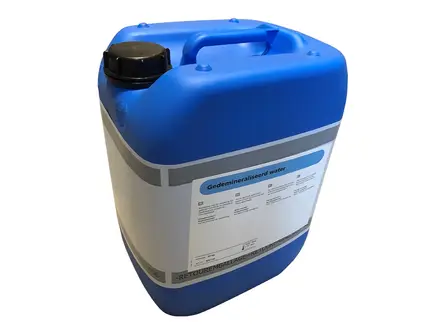 Gedemineraliseerd water 20 kg