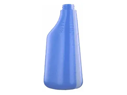 Fles PE 600 ml blauw