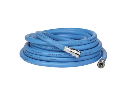 Vikan 933 reinigingsslang warmwater met koppelingen blauw