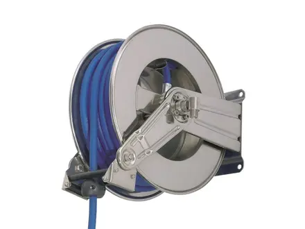 Automatische slanghaspel RVS voor 20 m 1/2'' slang