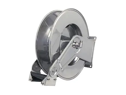 Automatische slanghaspel RVS voor 20 m 1/2'' slang
