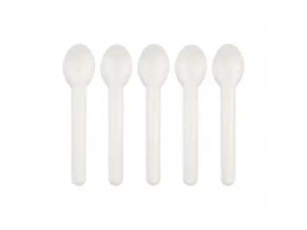 Lepel papier 159 mm wit