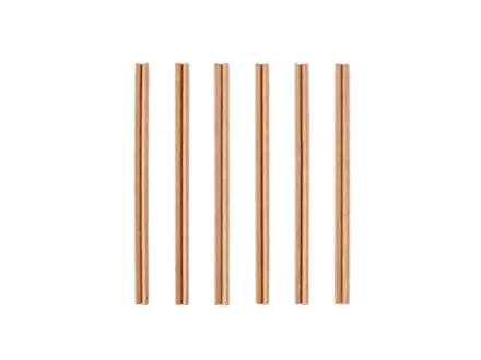 Roerstaafjes papier 110 mm bruin