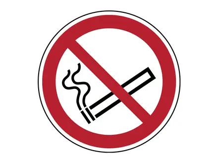 Sticker roken verboden P002 B-862