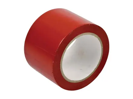 Afbakeningstape vinyl rood