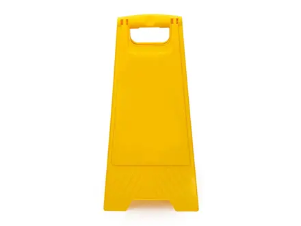 Brady veiligheidsbord blanco 660 mm geel