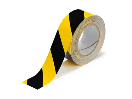 Waarschuwingstape zelfklevend PVC 50 mm x 33 m