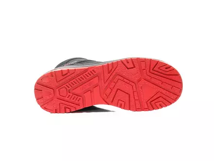 Elten Maverick Black-Red Mid veiligheidsschoen S3 SRC ESD